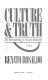 Culture and truth : the remaking of social analysis /
