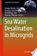 Sea Water Desalination in Microgrids /
