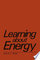 Learning about energy /