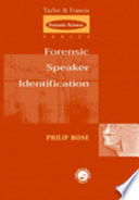 Forensic speaker identification /
