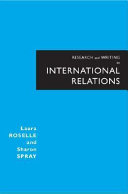 Research and writing in international relations /