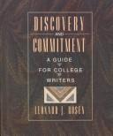 Discovery and commitment : a guide for college writers /