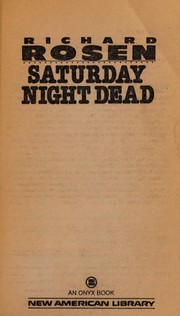 Saturday night dead /