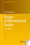 Design of Observational Studies /