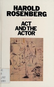 Act and the actor : making the self /