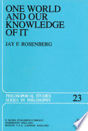 One World and Our Knowledge of It : the Problematic of Realism in Post-Kantian Perspective /