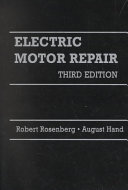 Electric motor repair /