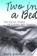 Two in a bed : the social system of couple bed sharing /