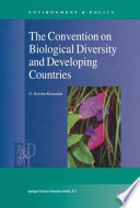 The Convention on Biological Diversity and Developing Countries /