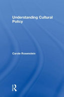 Understanding cultural policy /