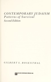 Contemporary Judaism : patterns of survival /
