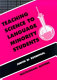 Teaching science to language minority students : theory and practice /