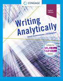 Writing analytically /