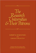 The research universities and their patrons /