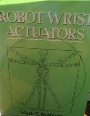 Robot wrist actuators /