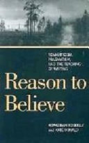 Reason to believe : romanticism, pragmatism, and the possibility of teaching /