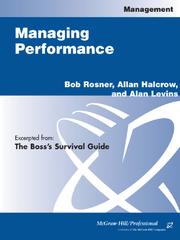 Managing performance /