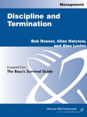 Discipline and termination /