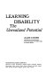 Learning disability : the unrealized potential /