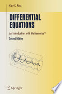 Differential Equations : an Introduction with Mathematica® /