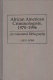 African American criminologists, 1970-1996 : an annotated bibliography /