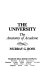 The university : the anatomy of academe /
