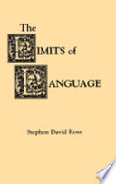 The limits of language /