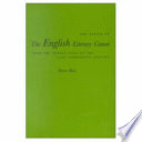 The making of the English literary canon : from the Middle Ages to the late eighteenth century /