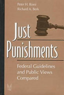 Just punishments : federal guidelines and public views compared /