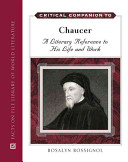 Critical companion to Chaucer : a literary reference to his life and work /