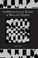 The metaphysics of sound in Wallace Stevens /