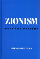 Zionism : past and present /