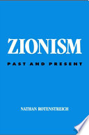 Zionism : past and present /