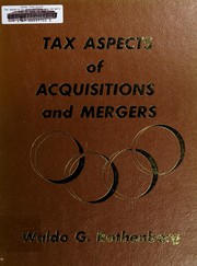 Tax aspects of acquisitions and mergers /