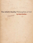 The artist's reality : philosophies of art /