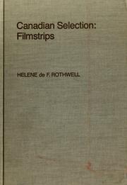 Canadian selection, filmstrips /