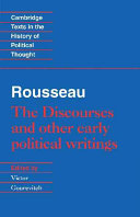 The discourses and other political writings /