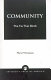 Community : the tie that binds /