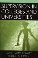 Supervision in colleges and universities /