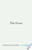 The event : literature and theory /