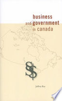 Business and government in Canada /