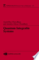 Quantum integrable systems /