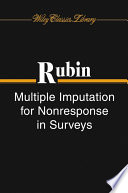 Multiple imputation for nonresponse in surveys /