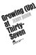 Growing up at thirty-seven /