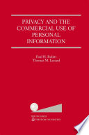 Privacy and the Commercial Use of Personal Information /