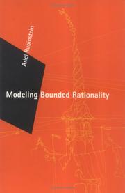 Modeling bounded rationality /