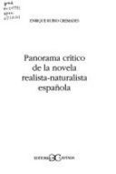 Panorama crítico de la novela realista-naturalista española /