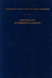 Principles of mathematical analysis /