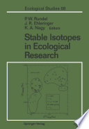 Stable Isotopes in Ecological Research /