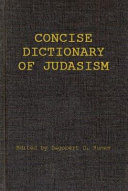 Concise dictionary of Judaism /